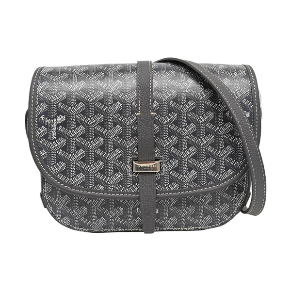 Belvedere Coated Canvas Gray