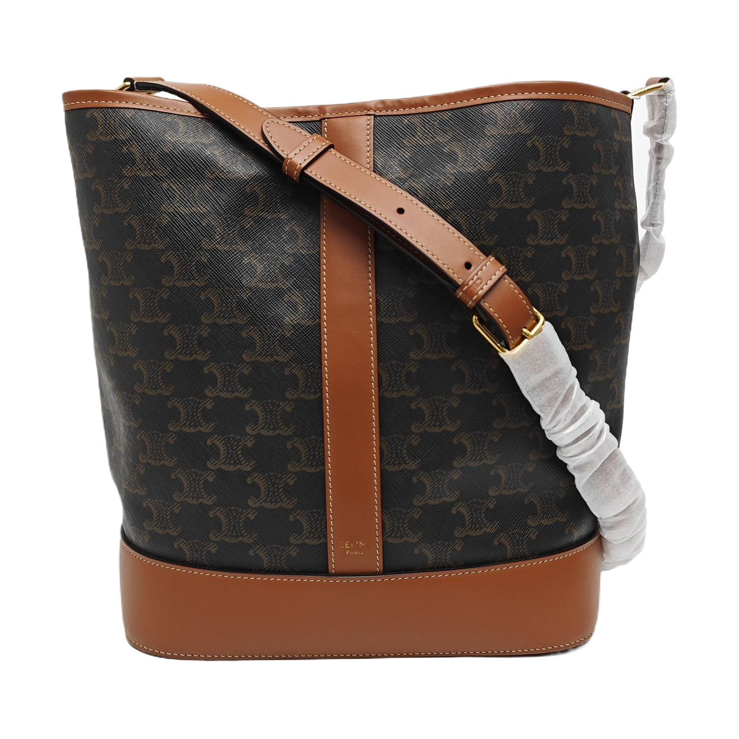 TRIOMPHE CANVAS Medium Coated Canvas Brown