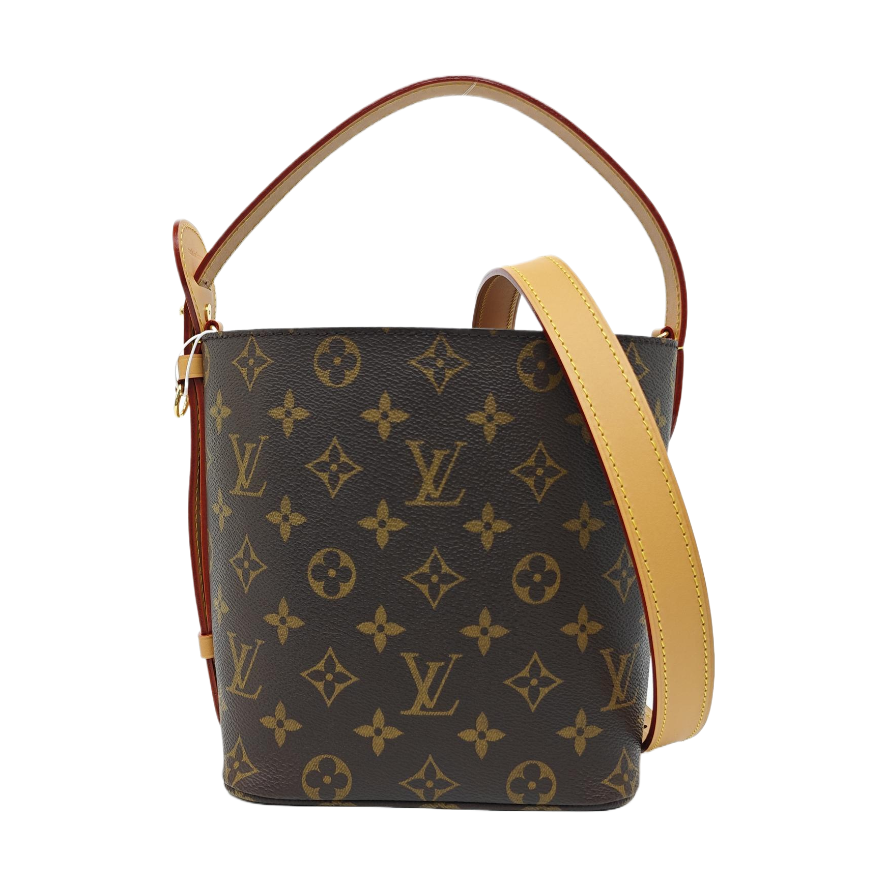 ALL IN Monogram Coated Canvas Brown