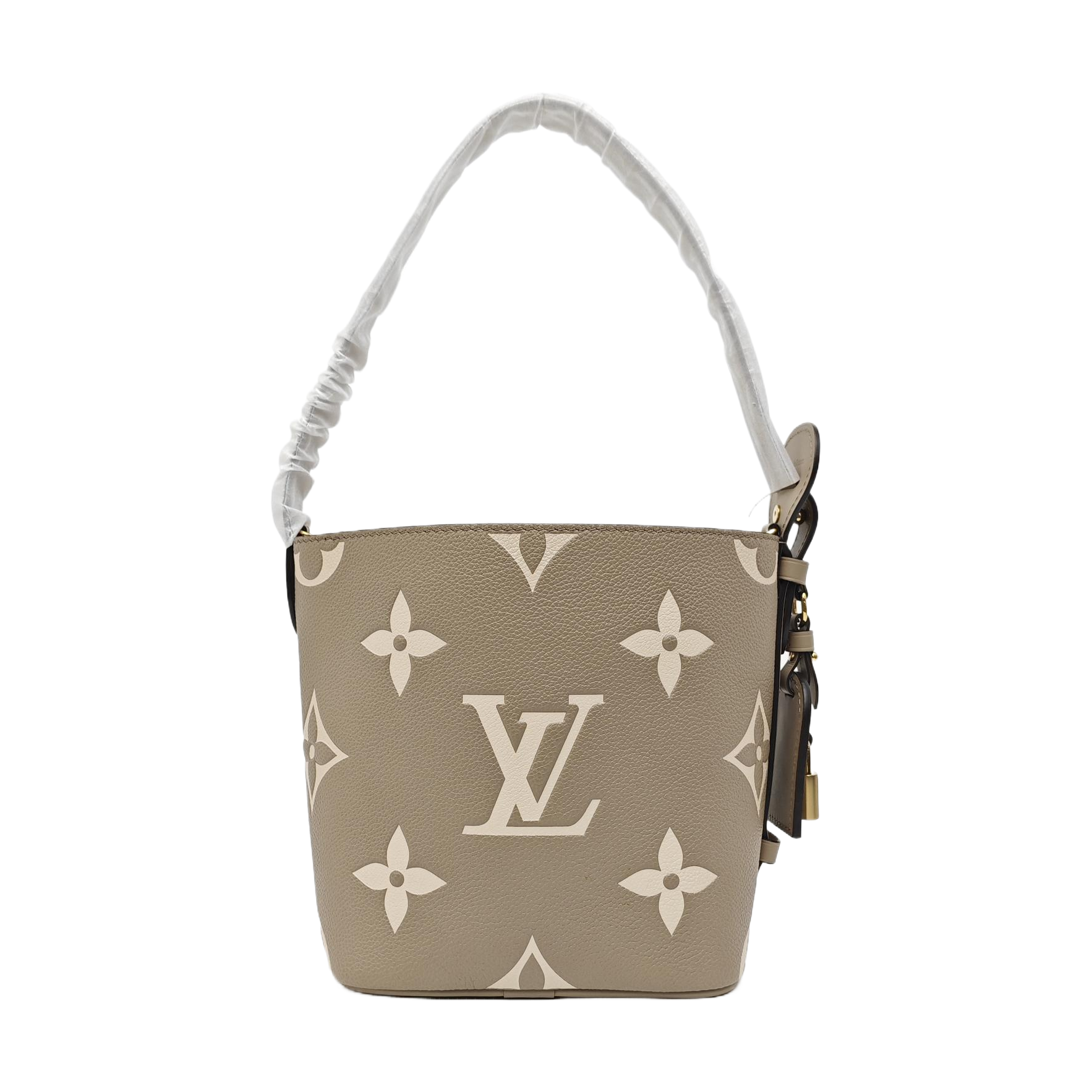 ALL IN BB Monogram Calfskin Gray