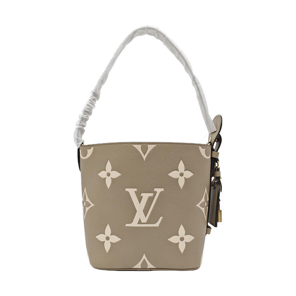 ALL IN BB Monogram Calfskin Gray