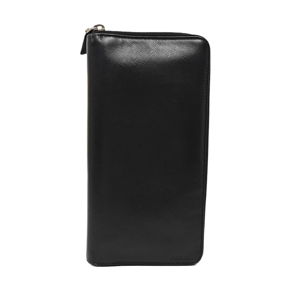 Saffiano Calfskin Wallet Black