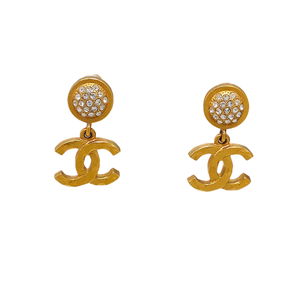 Metal Gold Stud Earrings
