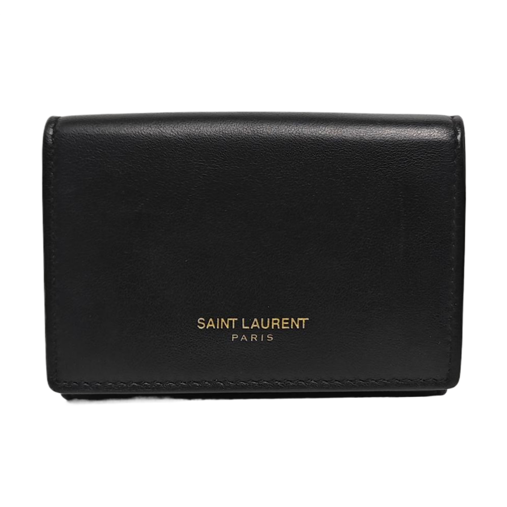 Calfskin Card Holder Black