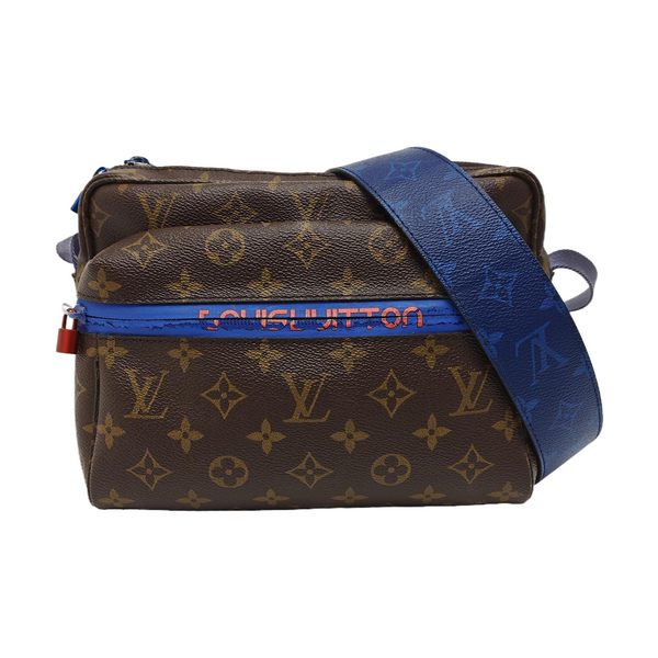 OUTDOOR Monogram Coated Canvas Brown