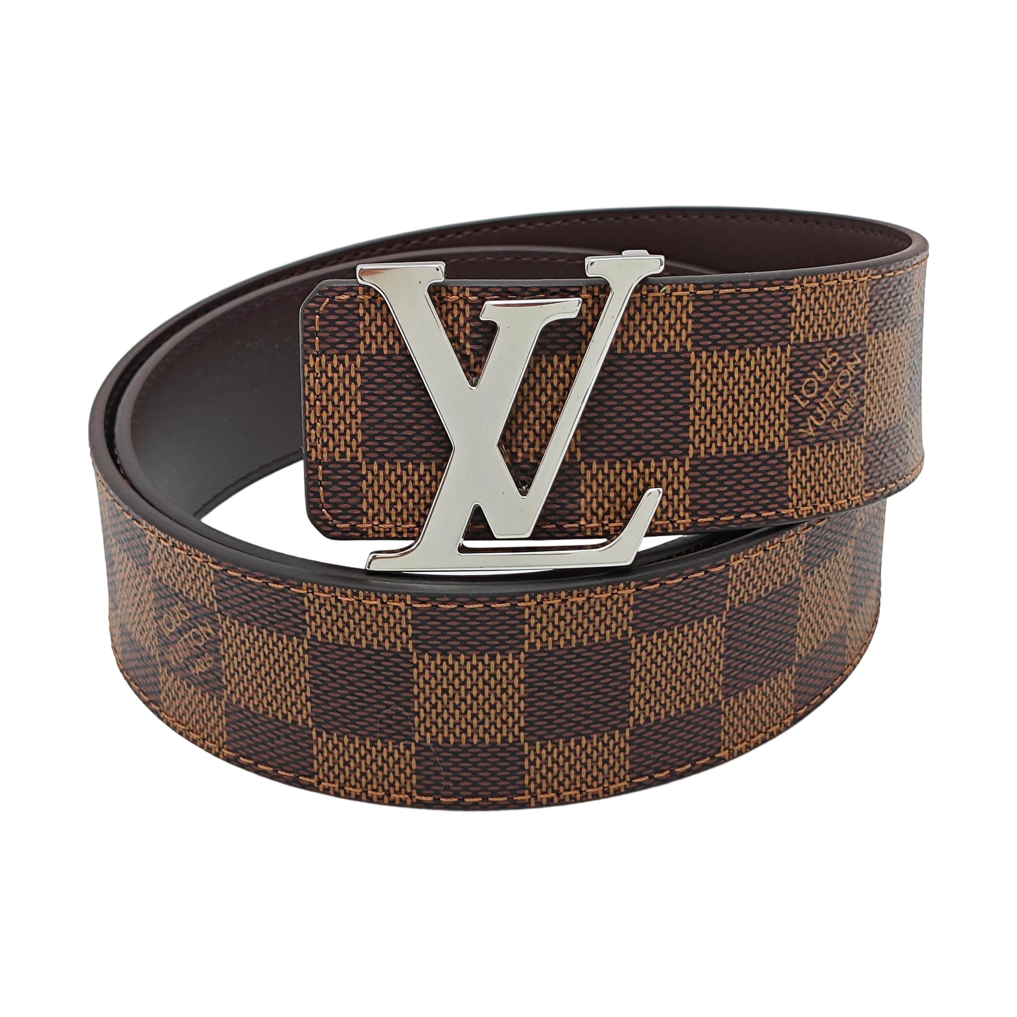 Coated Canvas Belt Brown