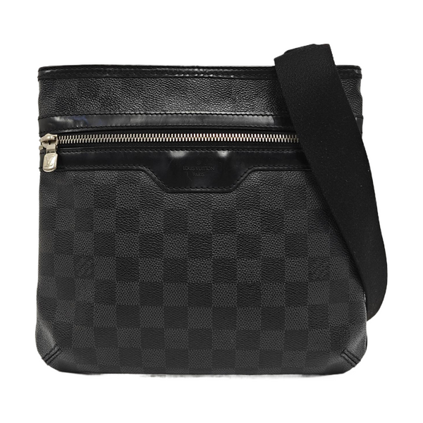 THOMAS Damier Graphite Coated Canvas Gray