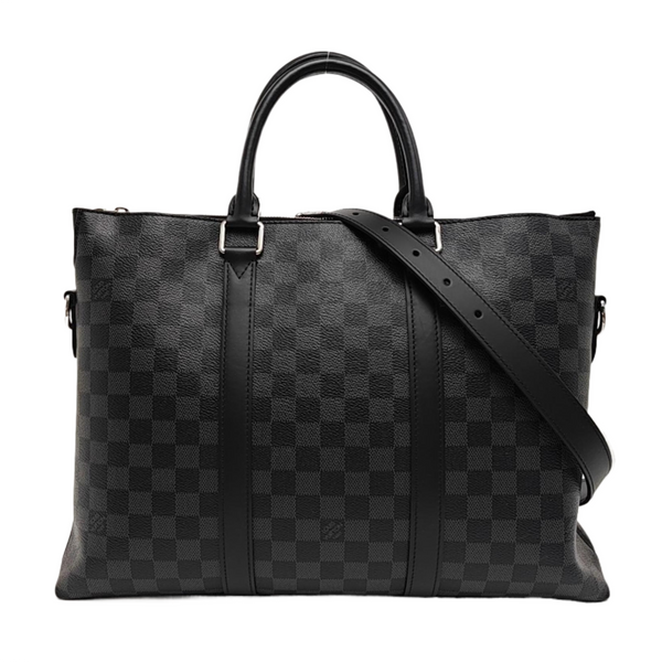 PORTE-DOCUMENTS Damier Graphite Coated Canvas Gray