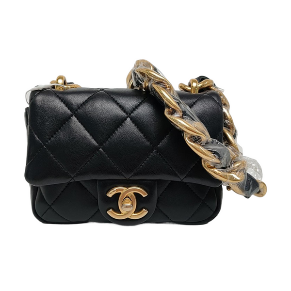 CLASSIC FLAP Mini Quilted Lambskin Black