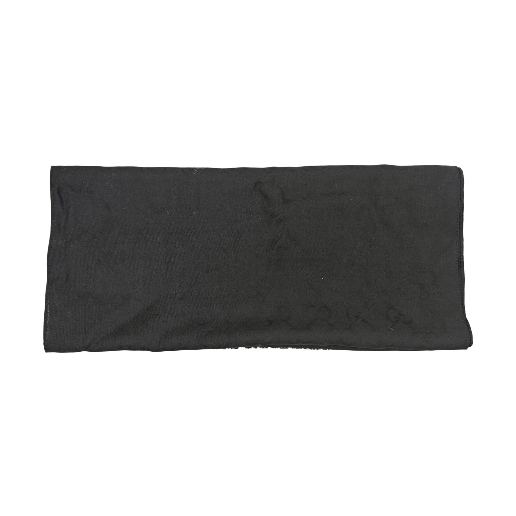 Wool Scarf Black