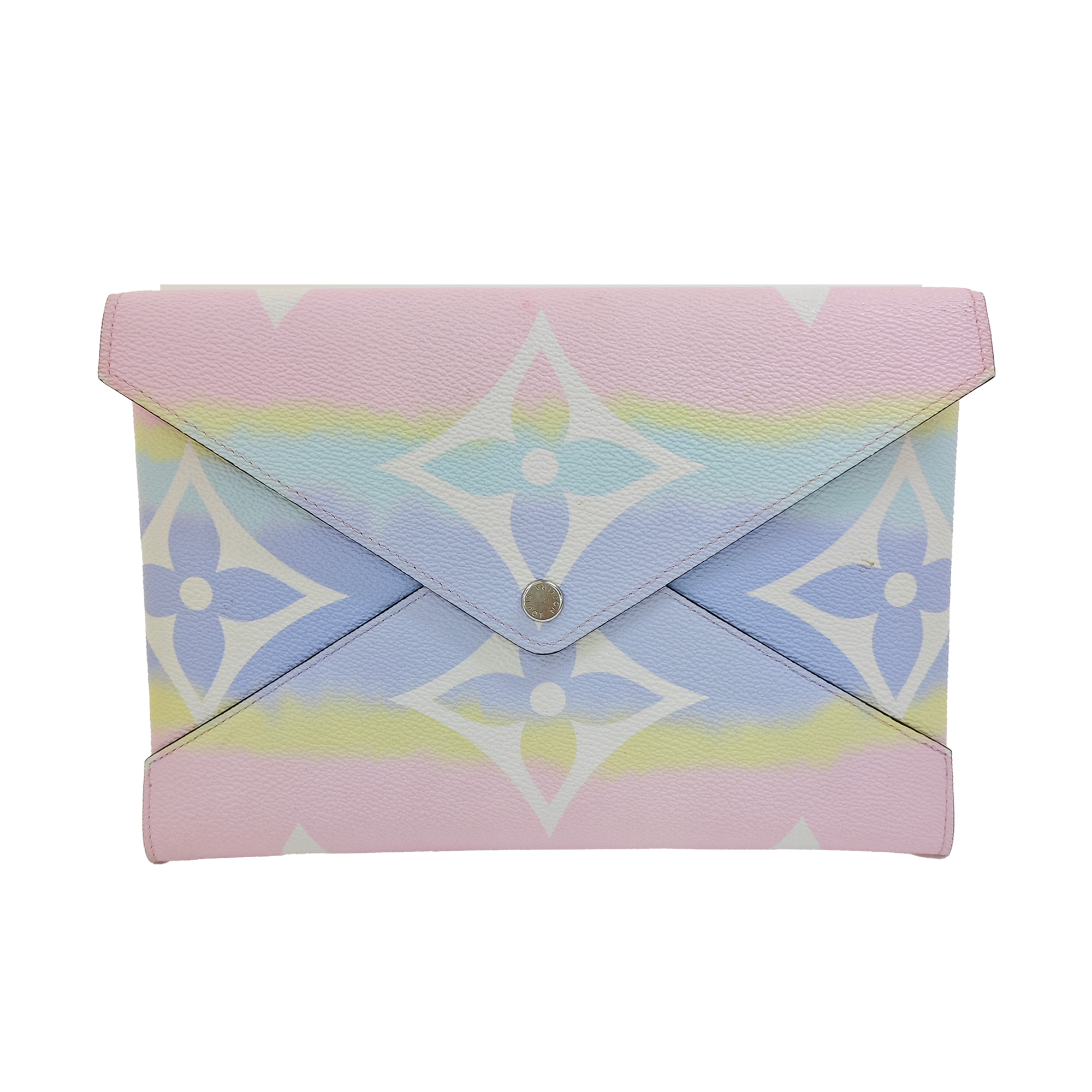 KIRIGAMI Monogram Coated Canvas Pink
