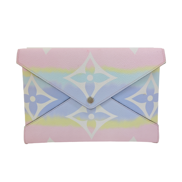 KIRIGAMI Monogram Coated Canvas Pink