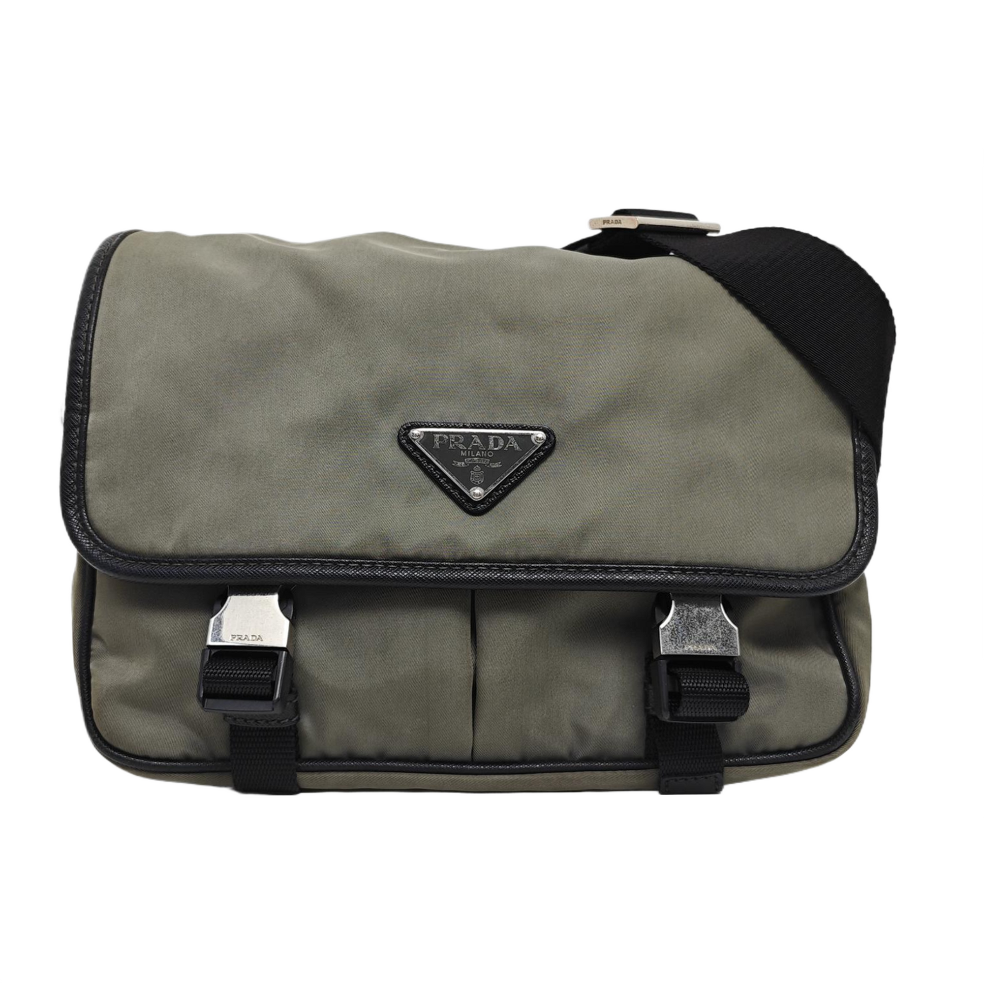 Vela Messenger Bag Nylon Green