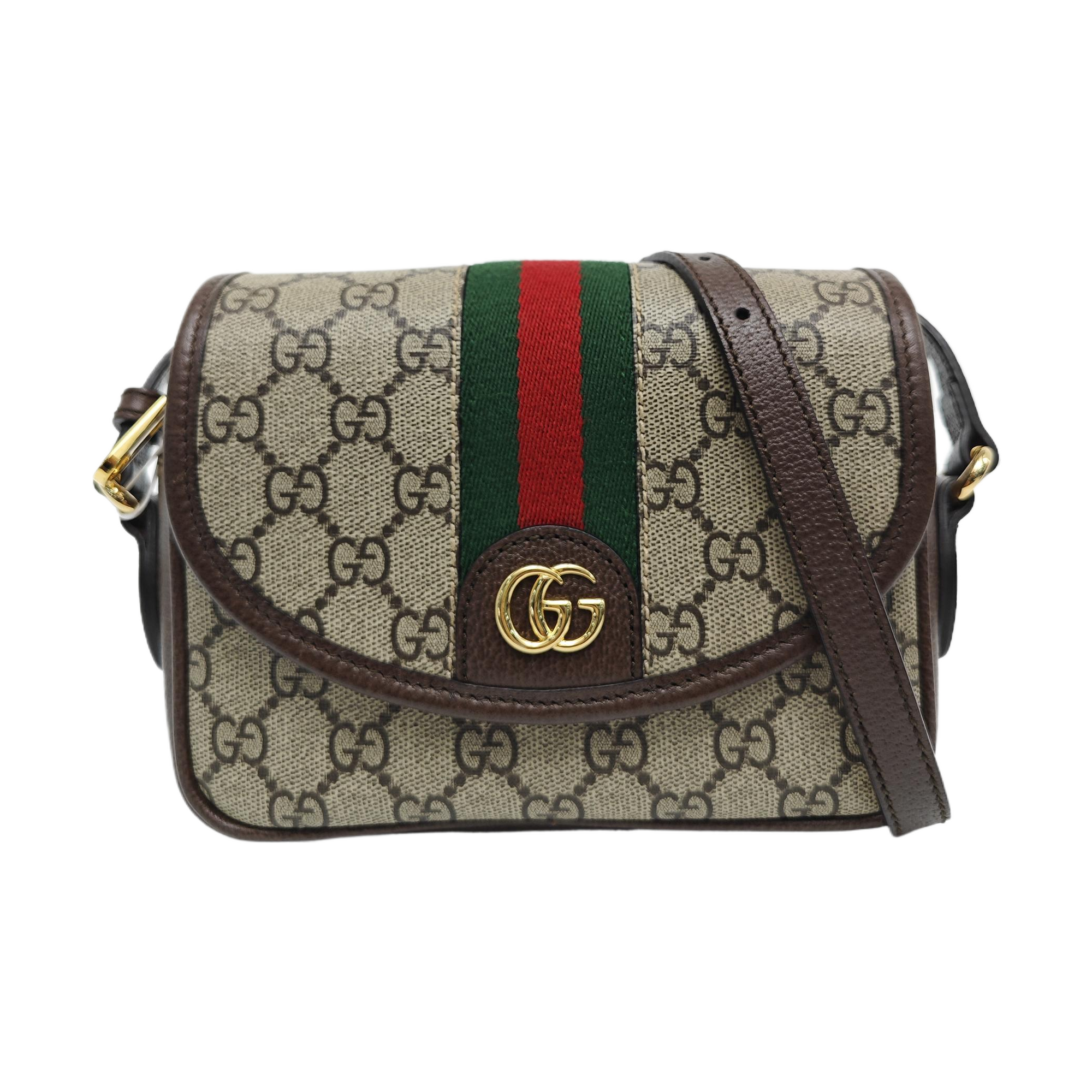 Monogram Coated Canvas Shoulder Bag Beige