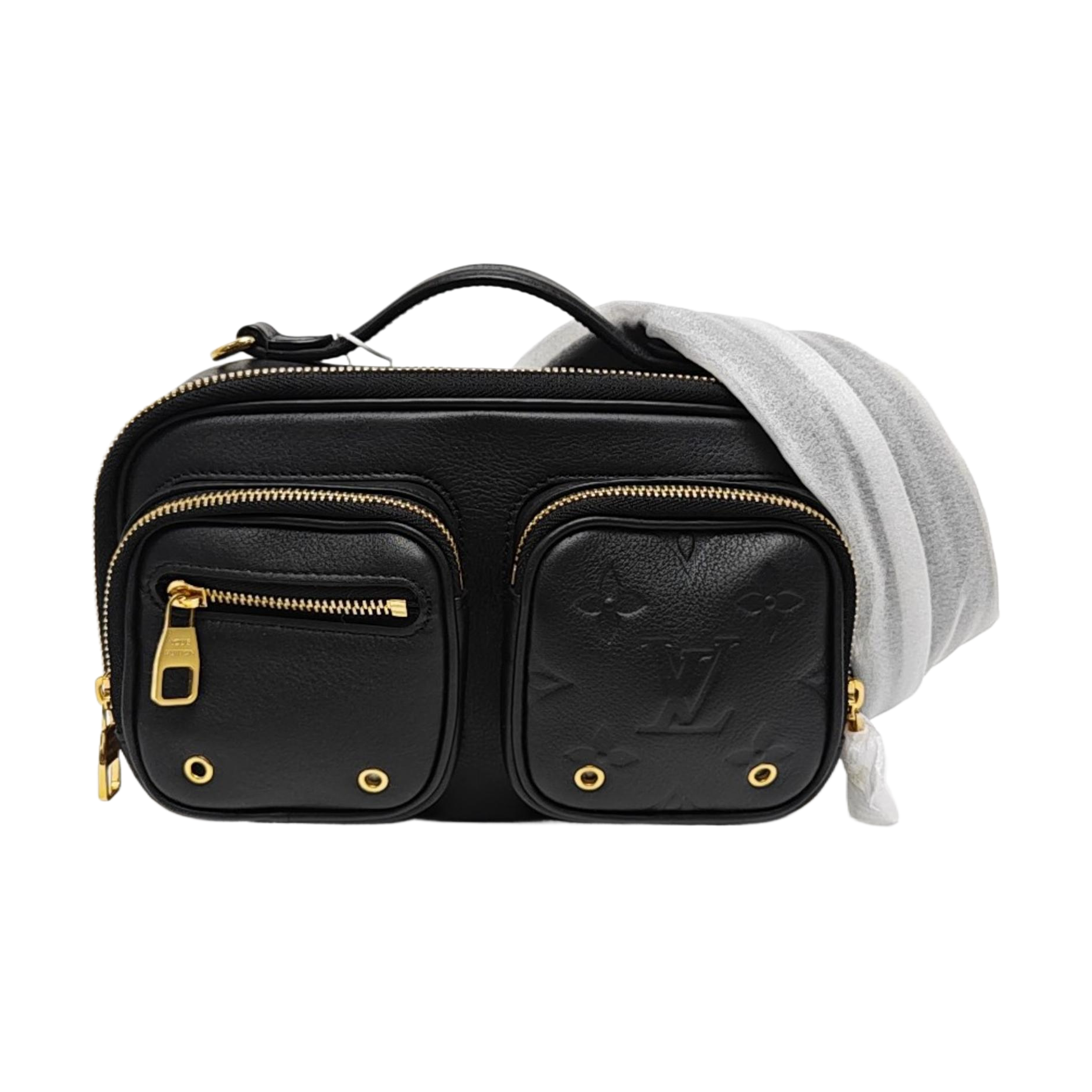 UTILITY Monogram Calfskin Black