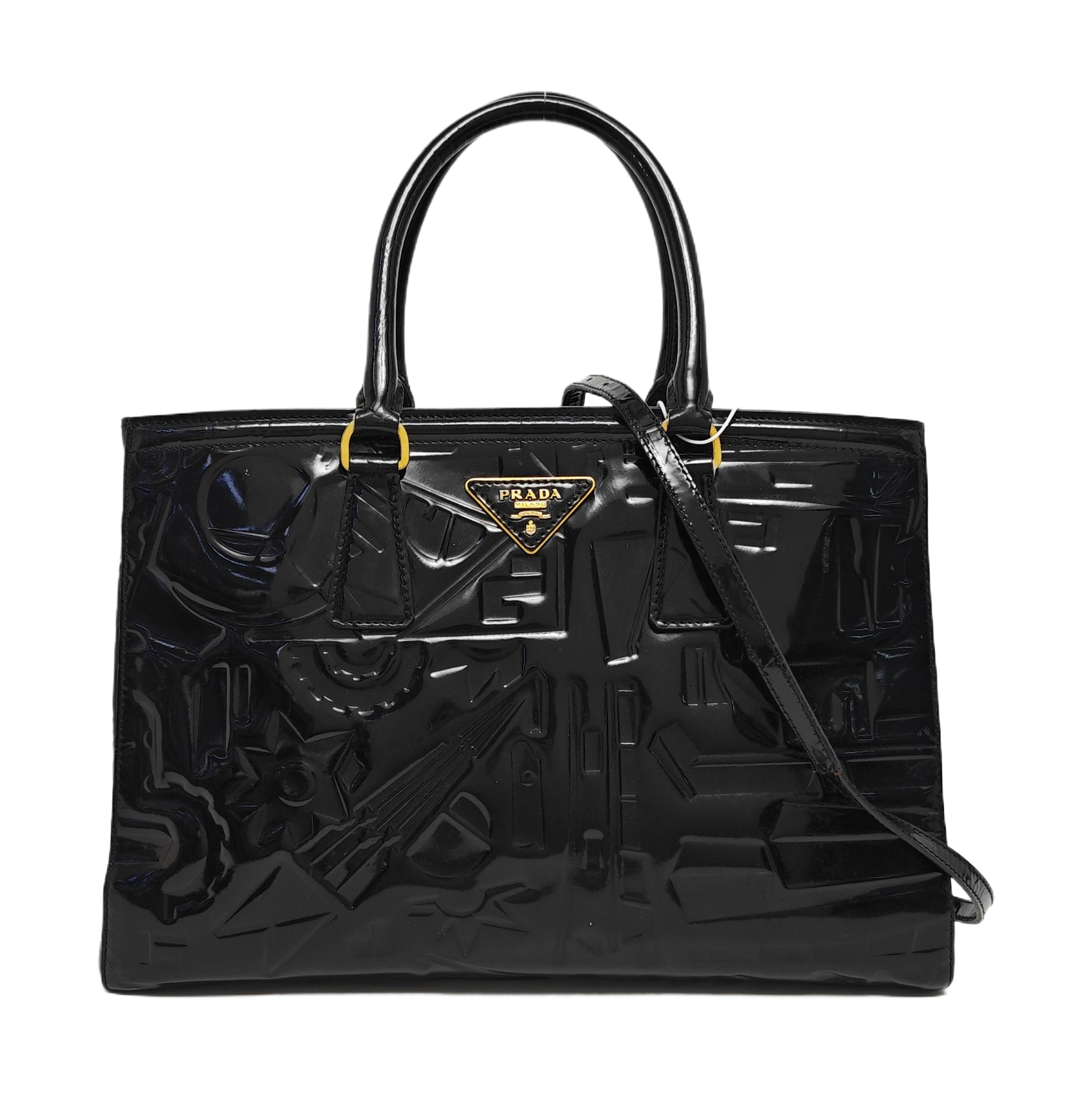 Calfskin Shoulder Bag Black