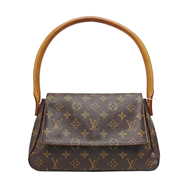 LOOPING PM Monogram Coated Canvas Brown