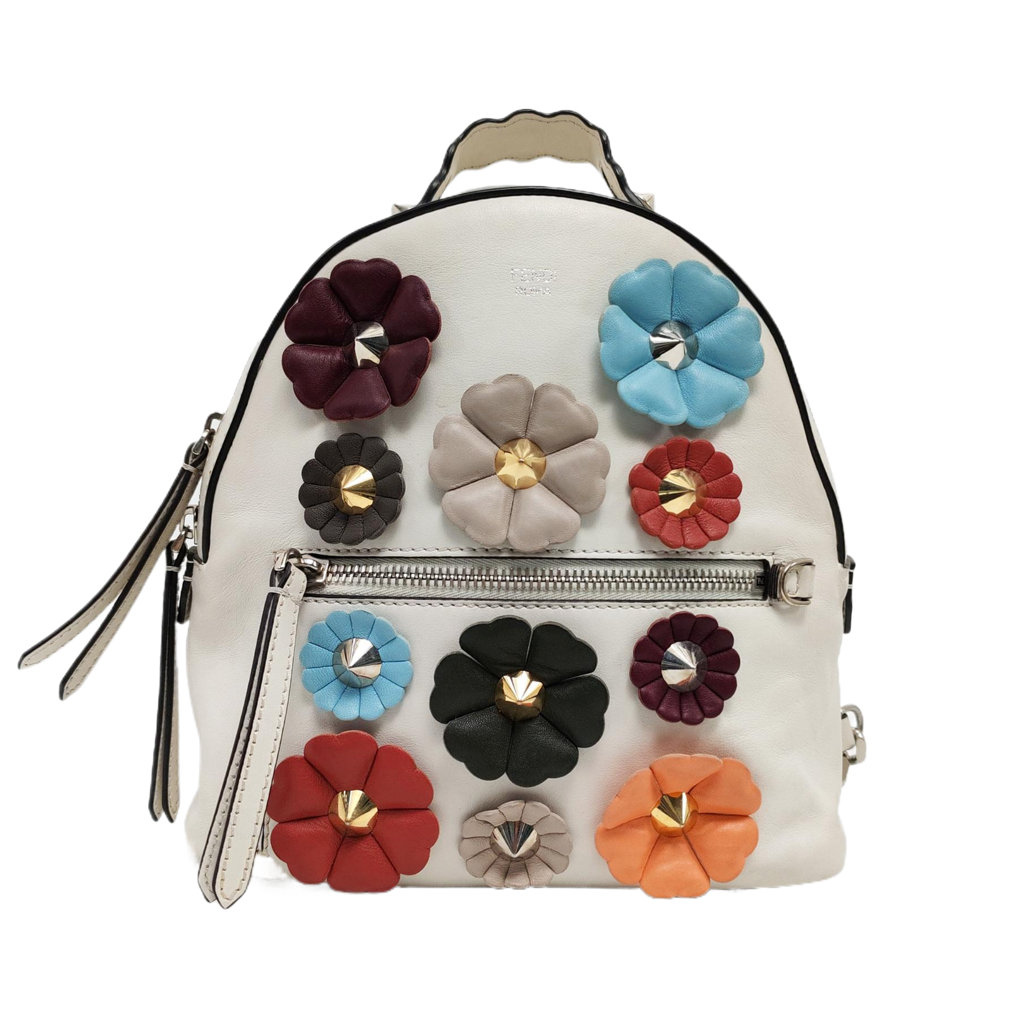 Calfskin Backpack White
