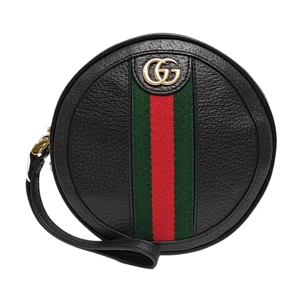 Authenticated pre-owned  Ophidia Mini Calfskin Black - Clutch at Looply