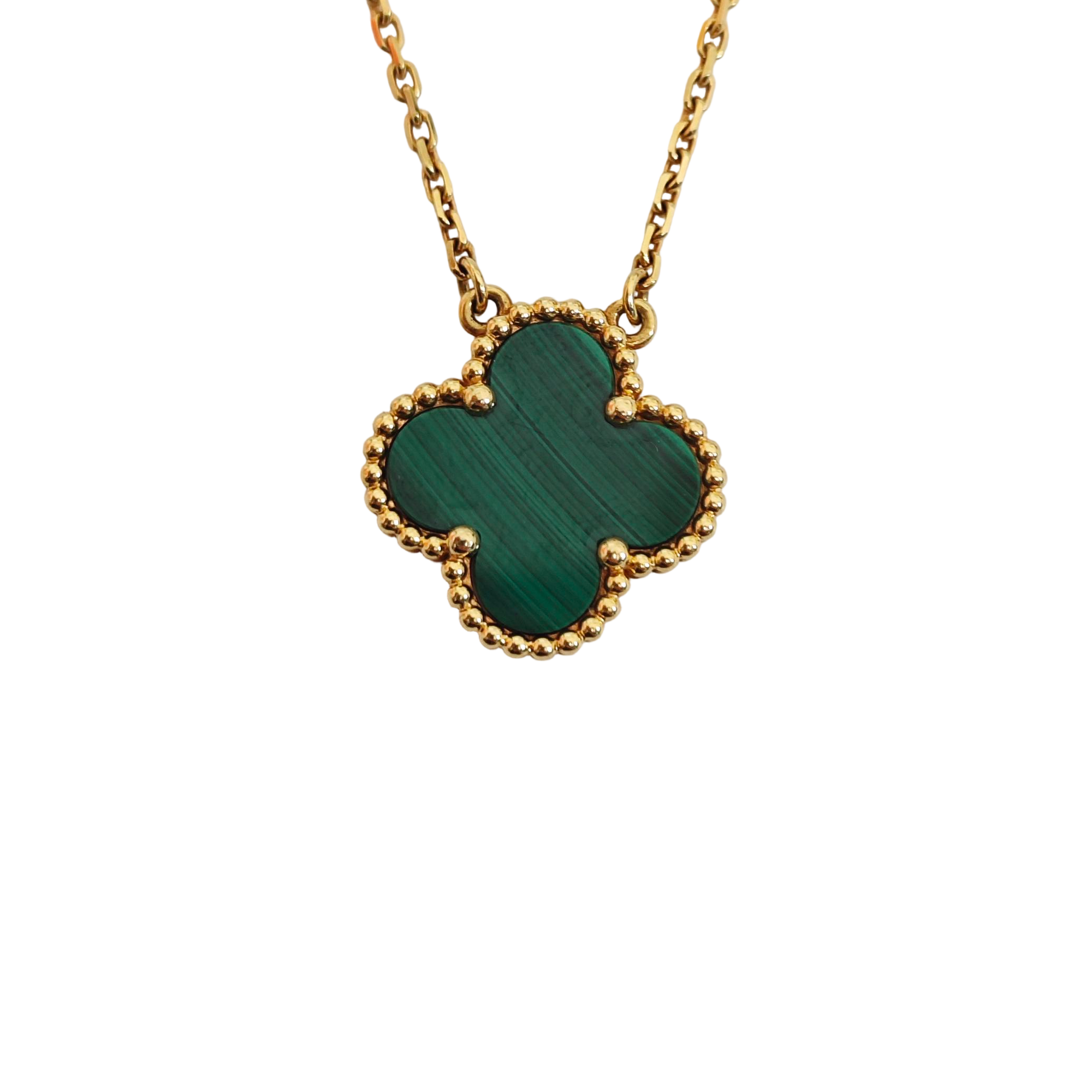 Vintage Alhambra 18k Gold Necklace