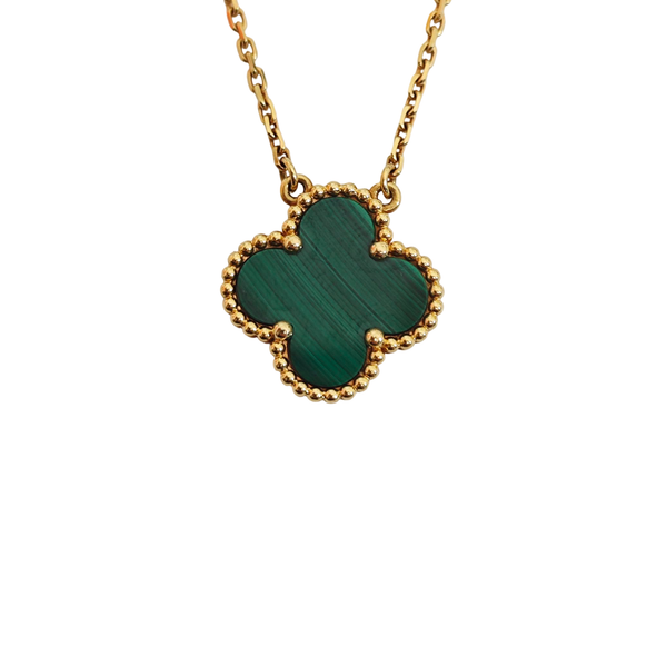 Vintage Alhambra 18k Gold Necklace