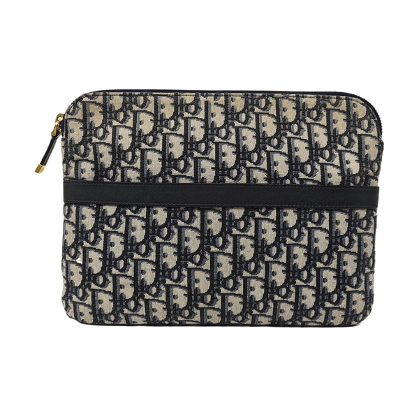 Travel Kit Large Oblique Canvas Blue