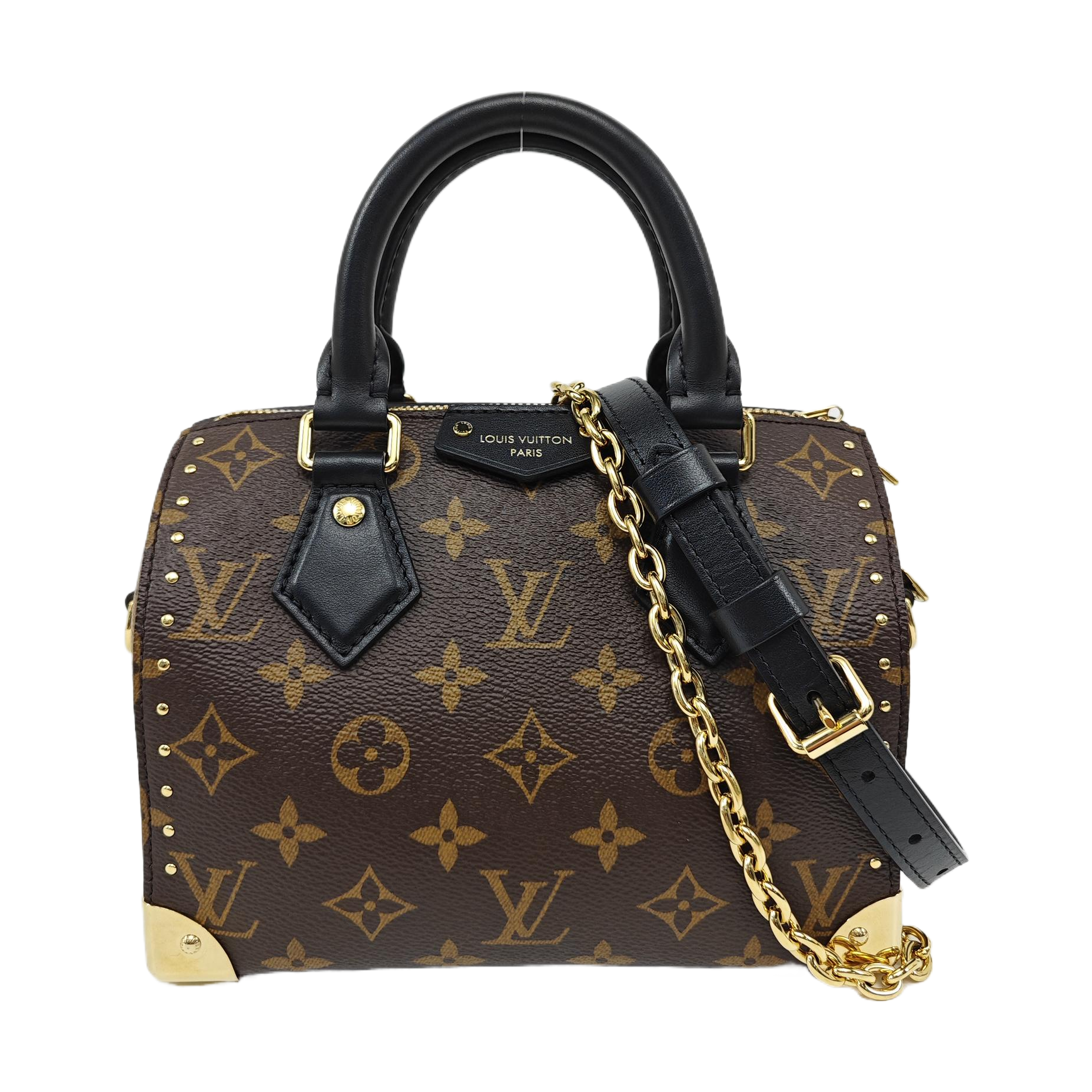 SPEEDY TRUNK 20 Monogram Coated Canvas Brown