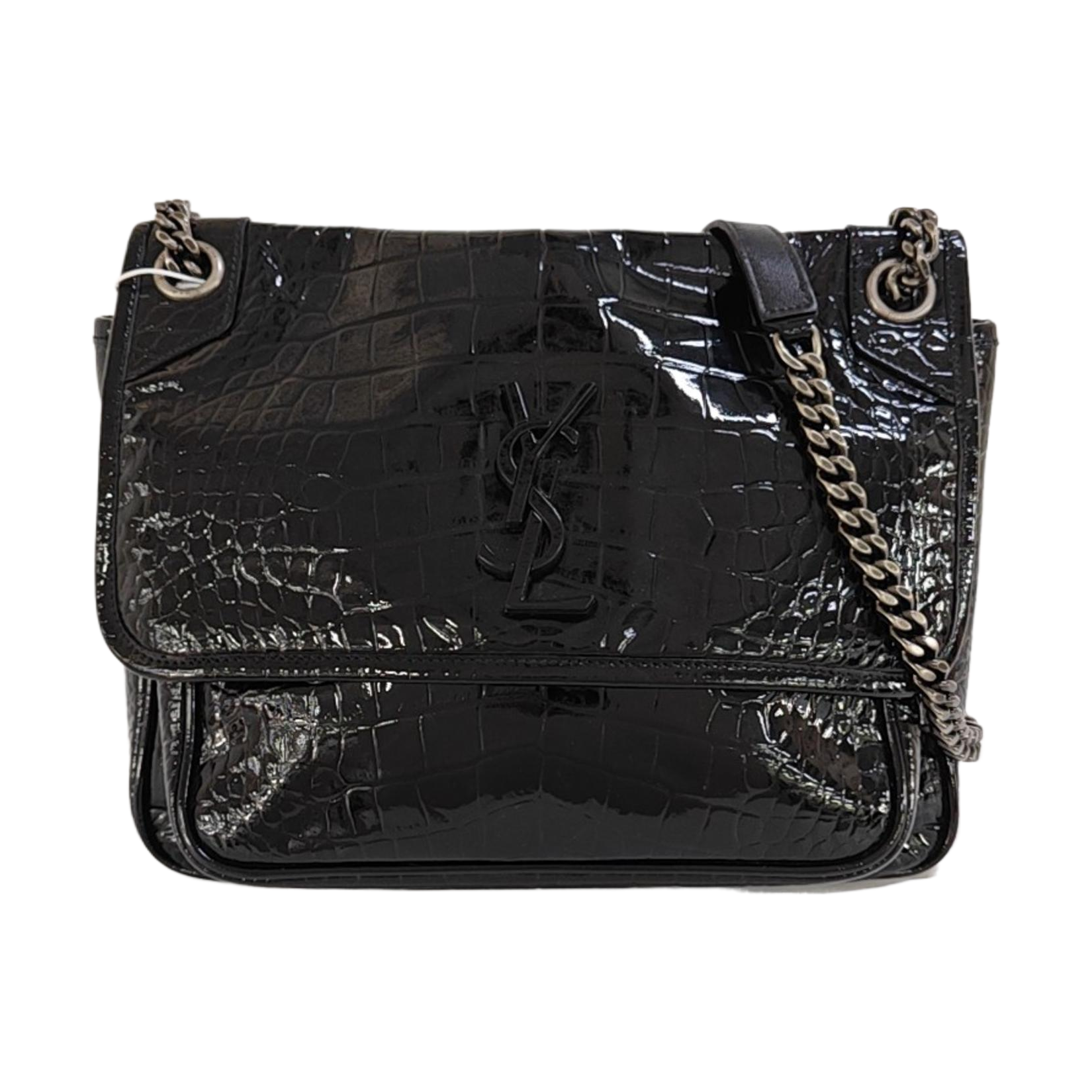 NIKI Medium Calfskin Black