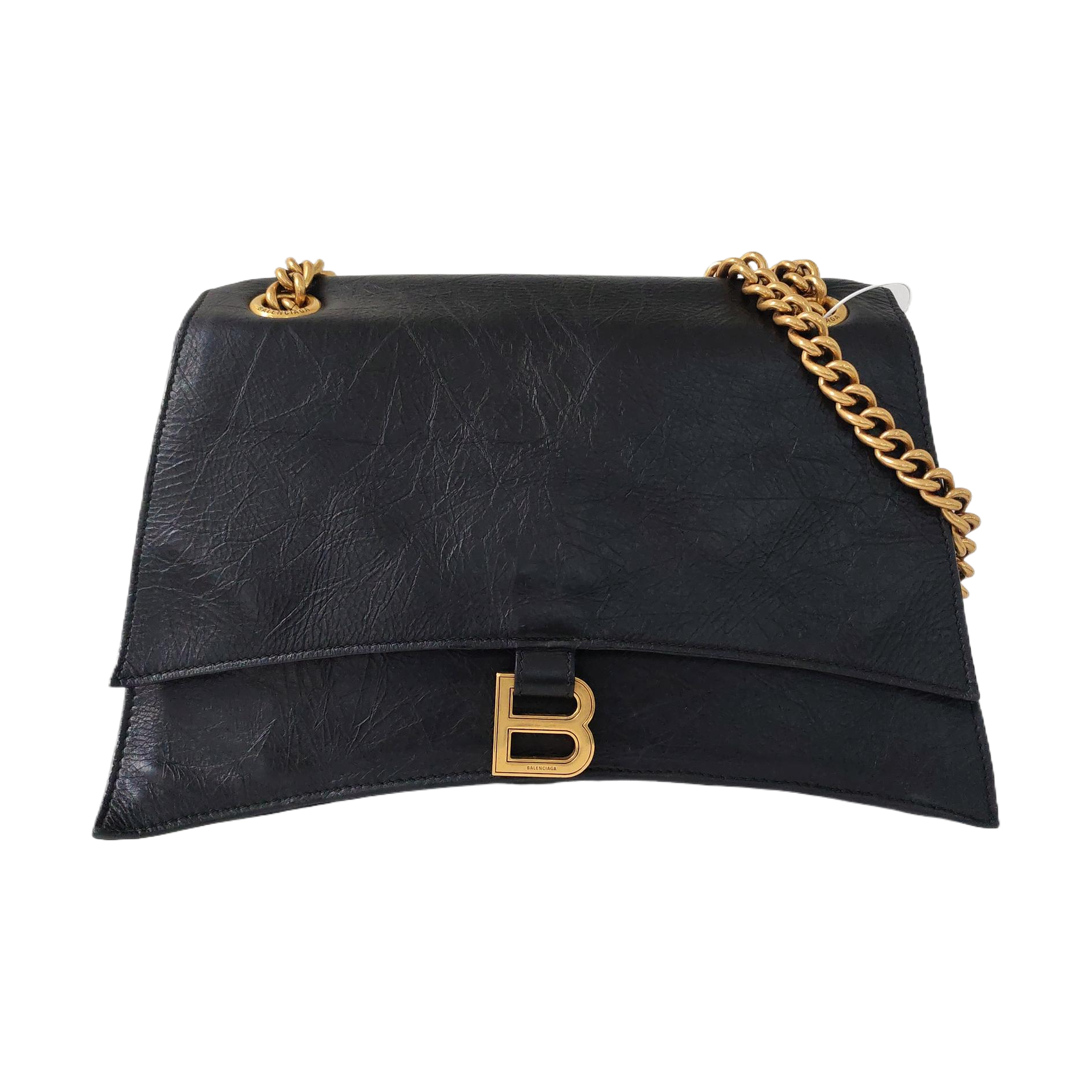 Crush Medium Calfskin Black