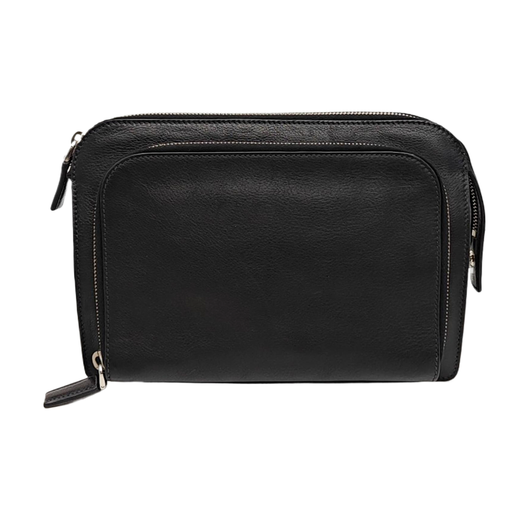 Calfskin Clutch Black