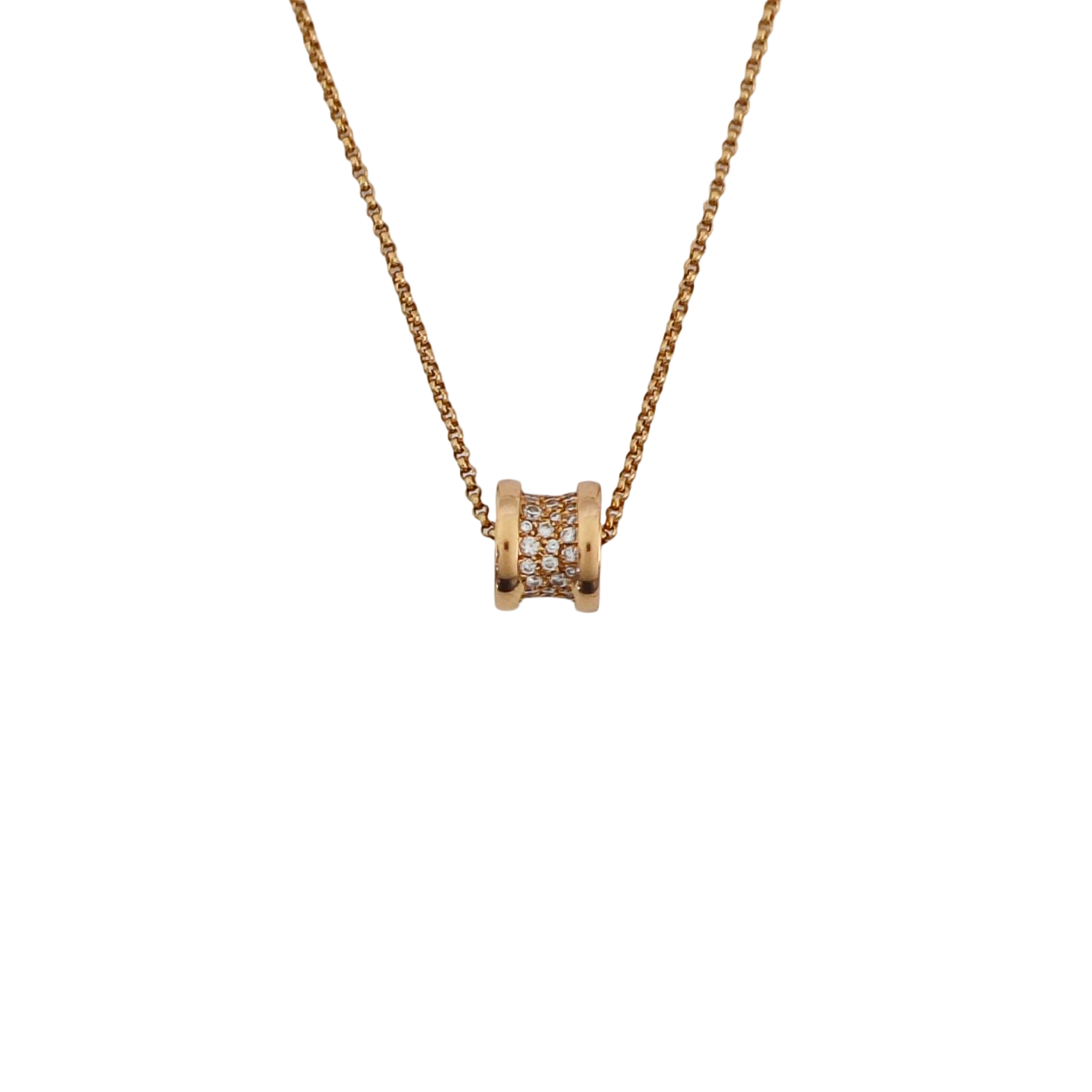 B.ZERO1 18k Rose Gold Necklace