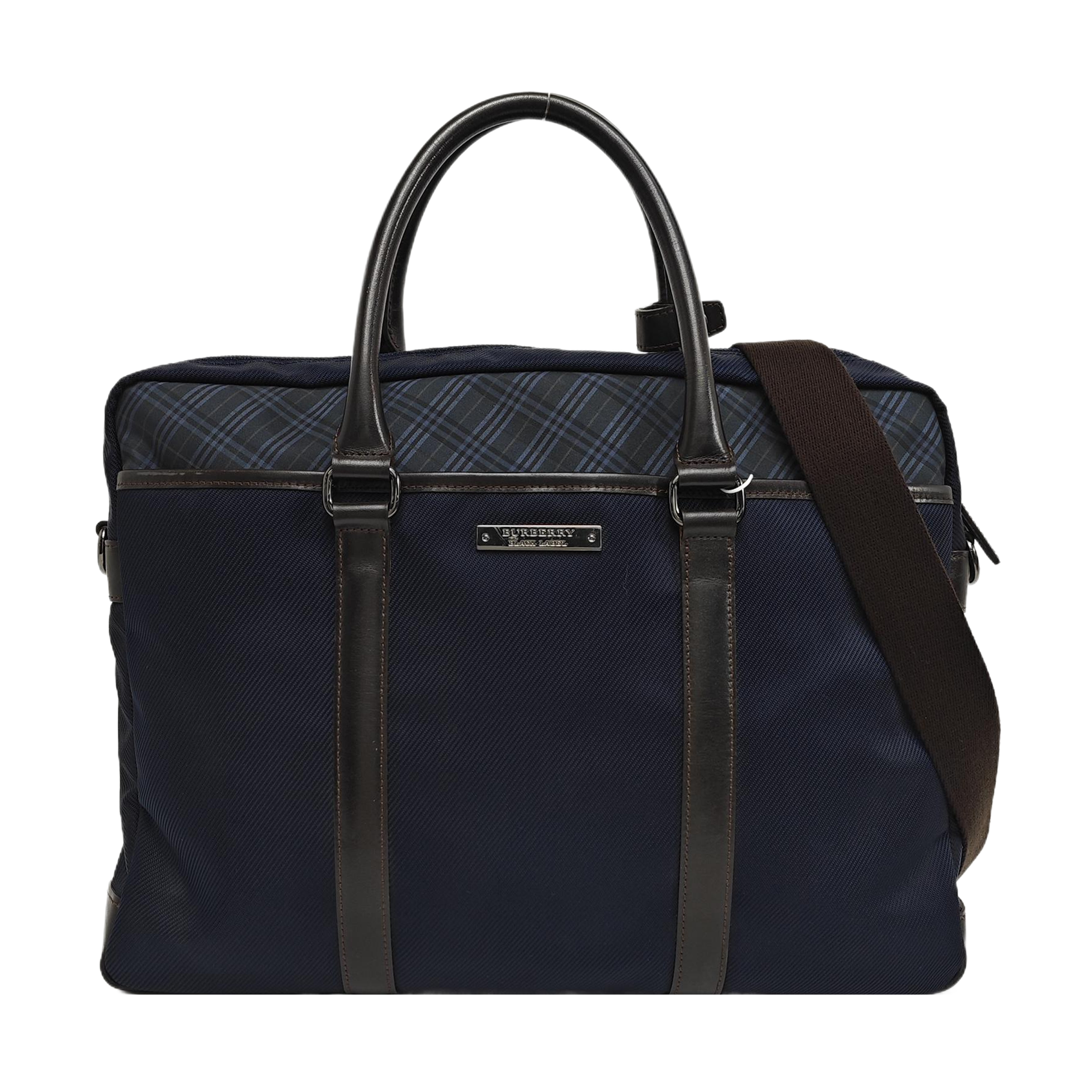 Nylon Shoulder Bag Blue