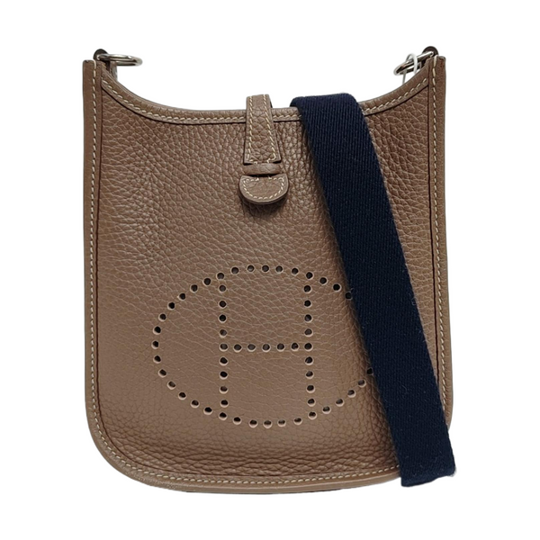Authenticated pre-owned  Evelyne TPM Clemence Grey - Shoulder Bag at Looply