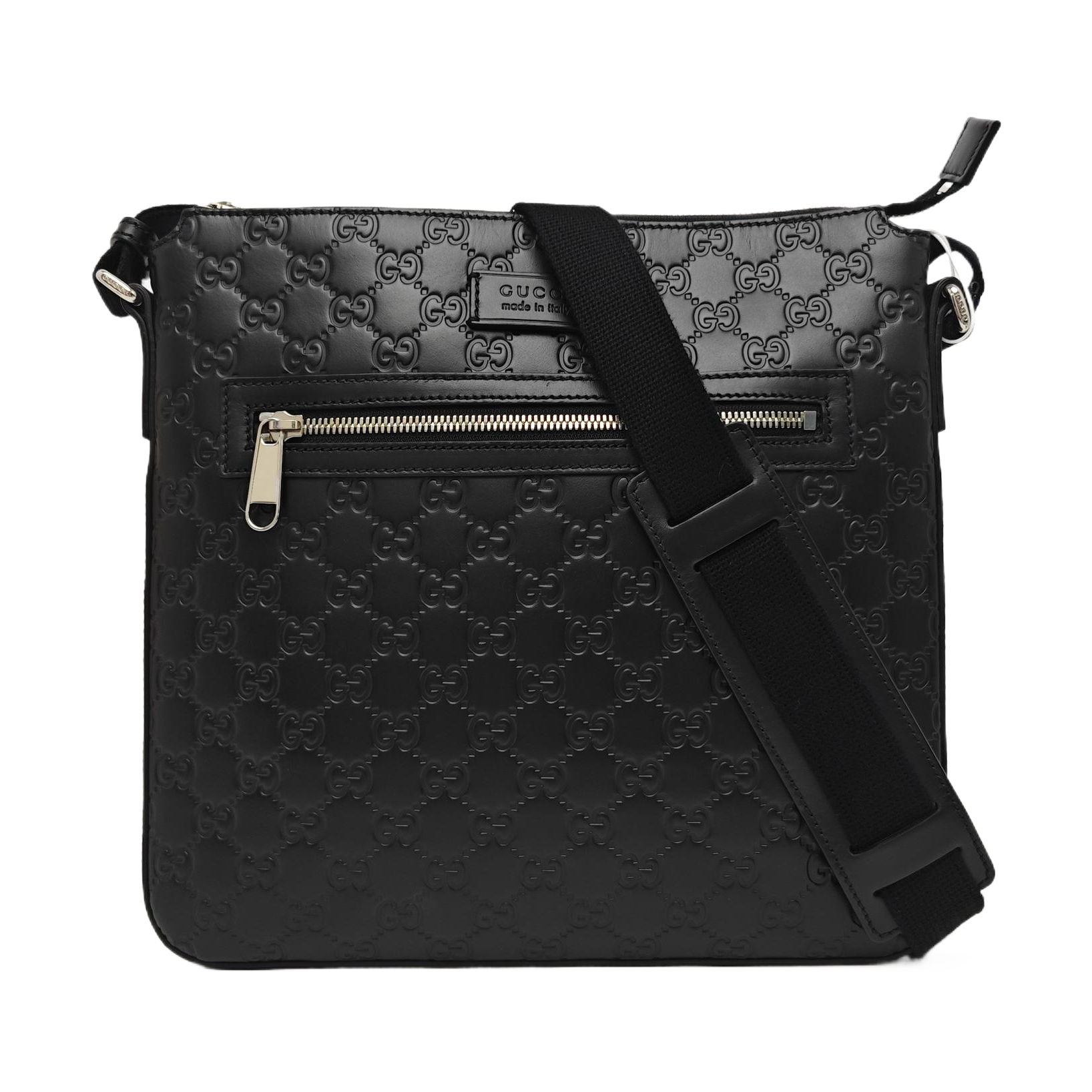 GG Imprime Monogram Calfskin Black