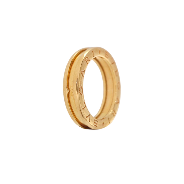 B.ZERO1 18k Rose Gold Ring EU 55