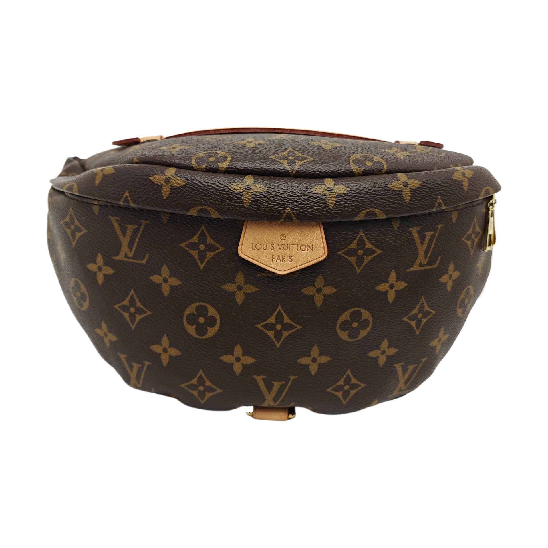 BUMBAG Monogram Coated Canvas Brown