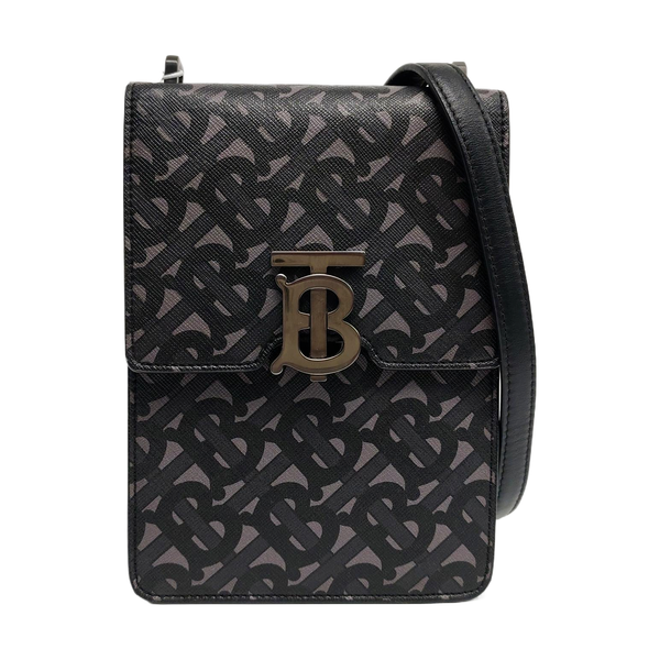 Coated Canvas Crossbody Bag Multicolor