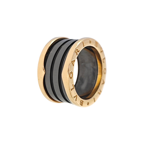 B.ZERO1 18k Rose Gold Ring EU 52