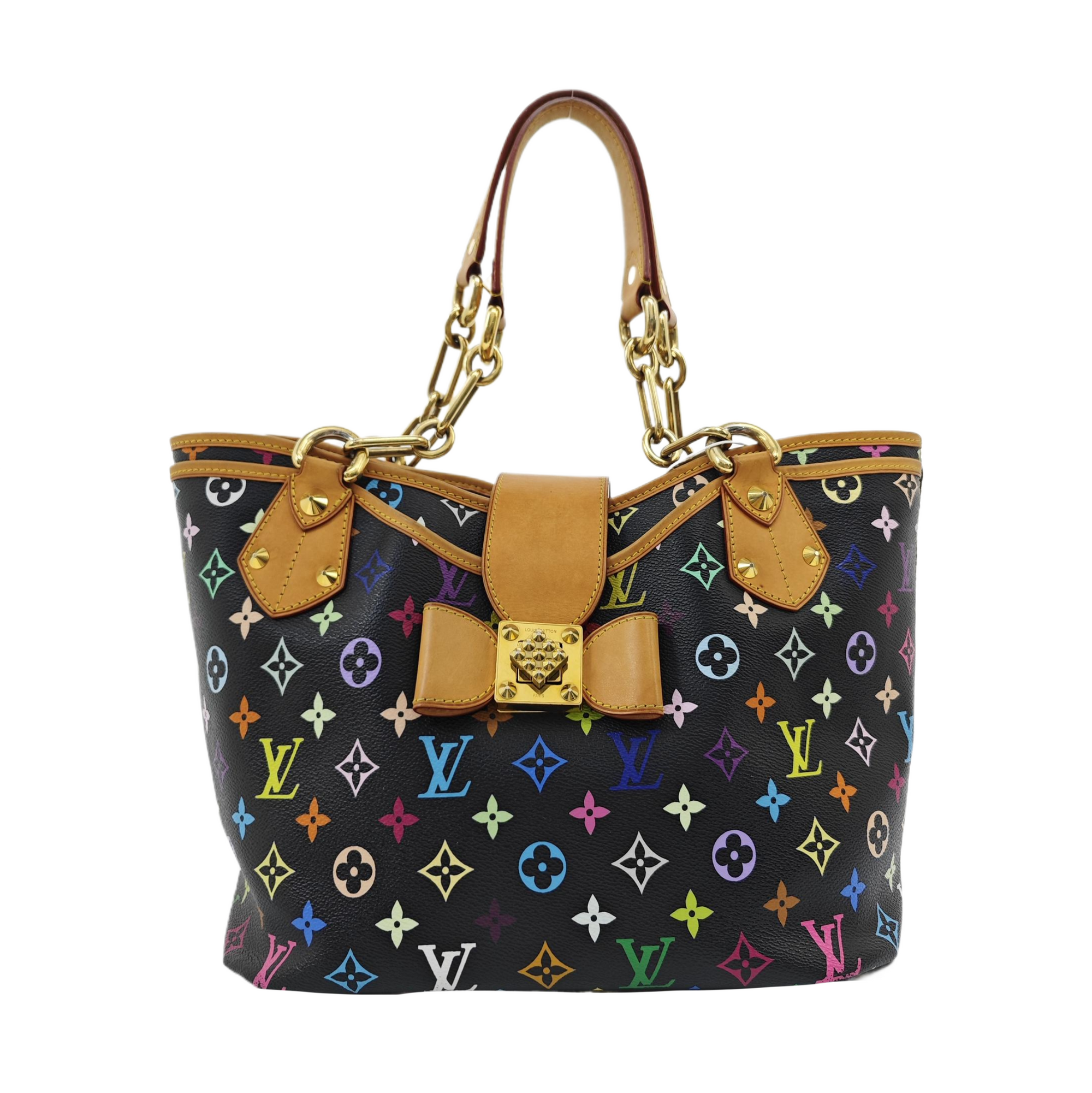 LV × TM ANNIE Monogram Coated Canvas Black