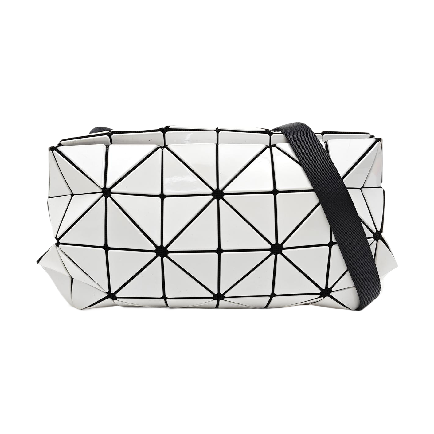Special Material Shoulder Bag White