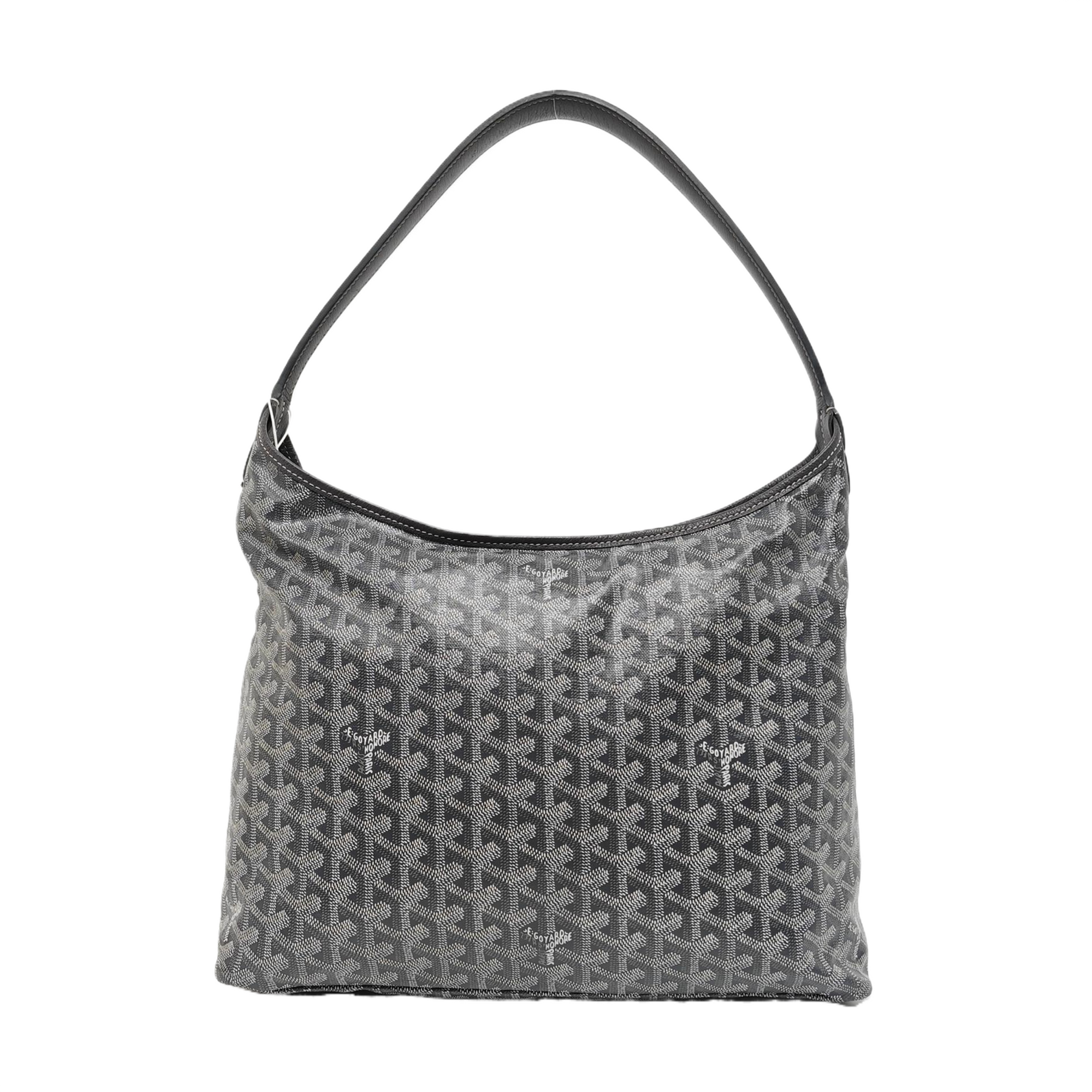 Hobo Coated Canvas Gray