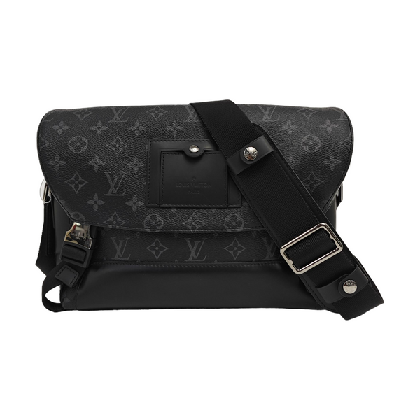 VOYAGER PM Monogram Coated Canvas Black