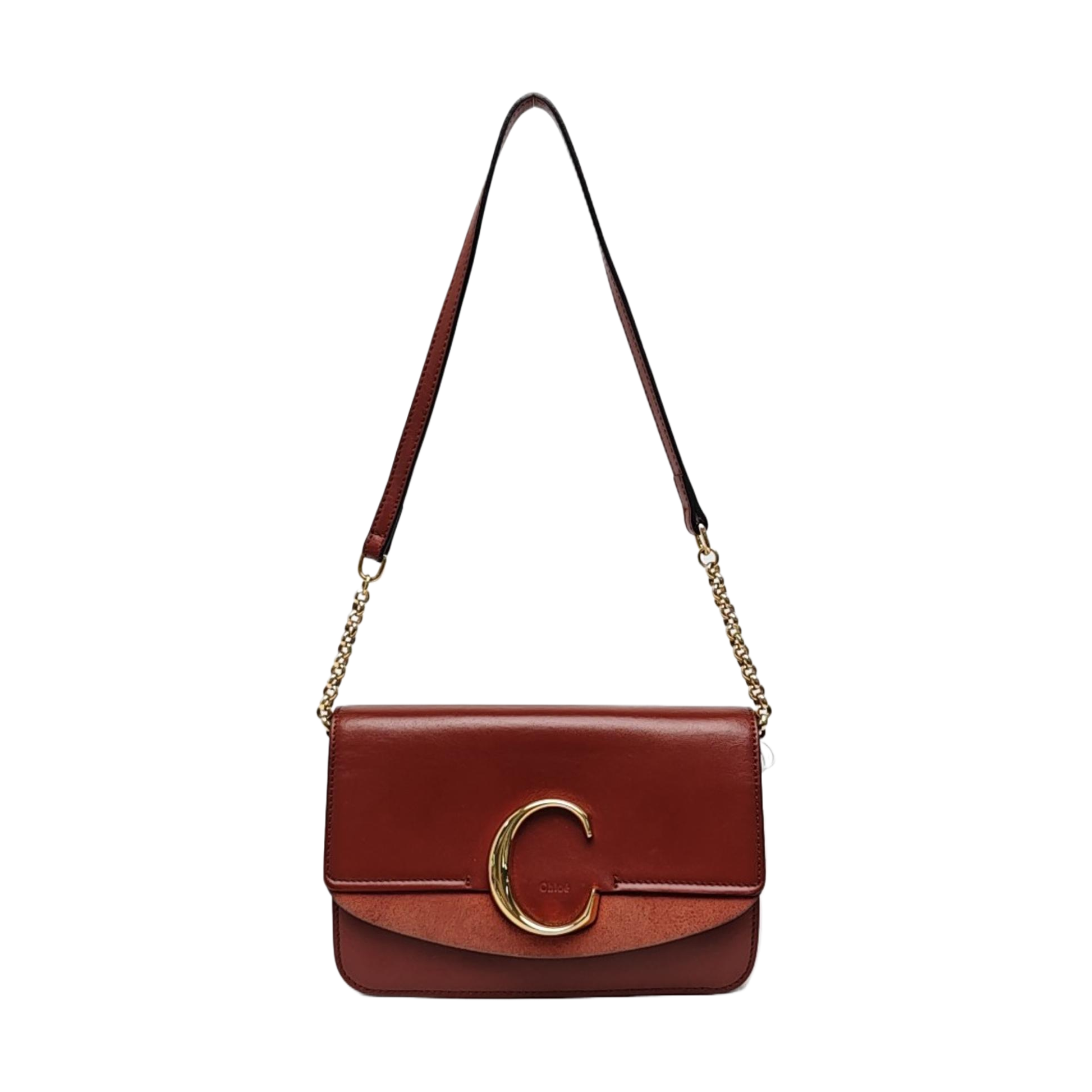 Chloé C Calfskin Brown