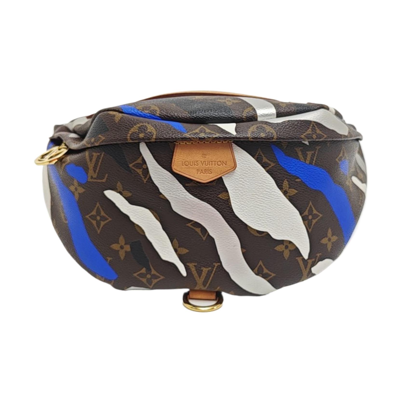 BUMBAG Monogram Coated Canvas Brown