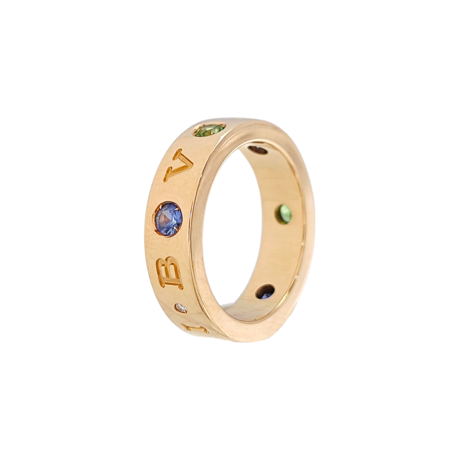 B.ZERO1 18k Rose Gold Ring EU 51