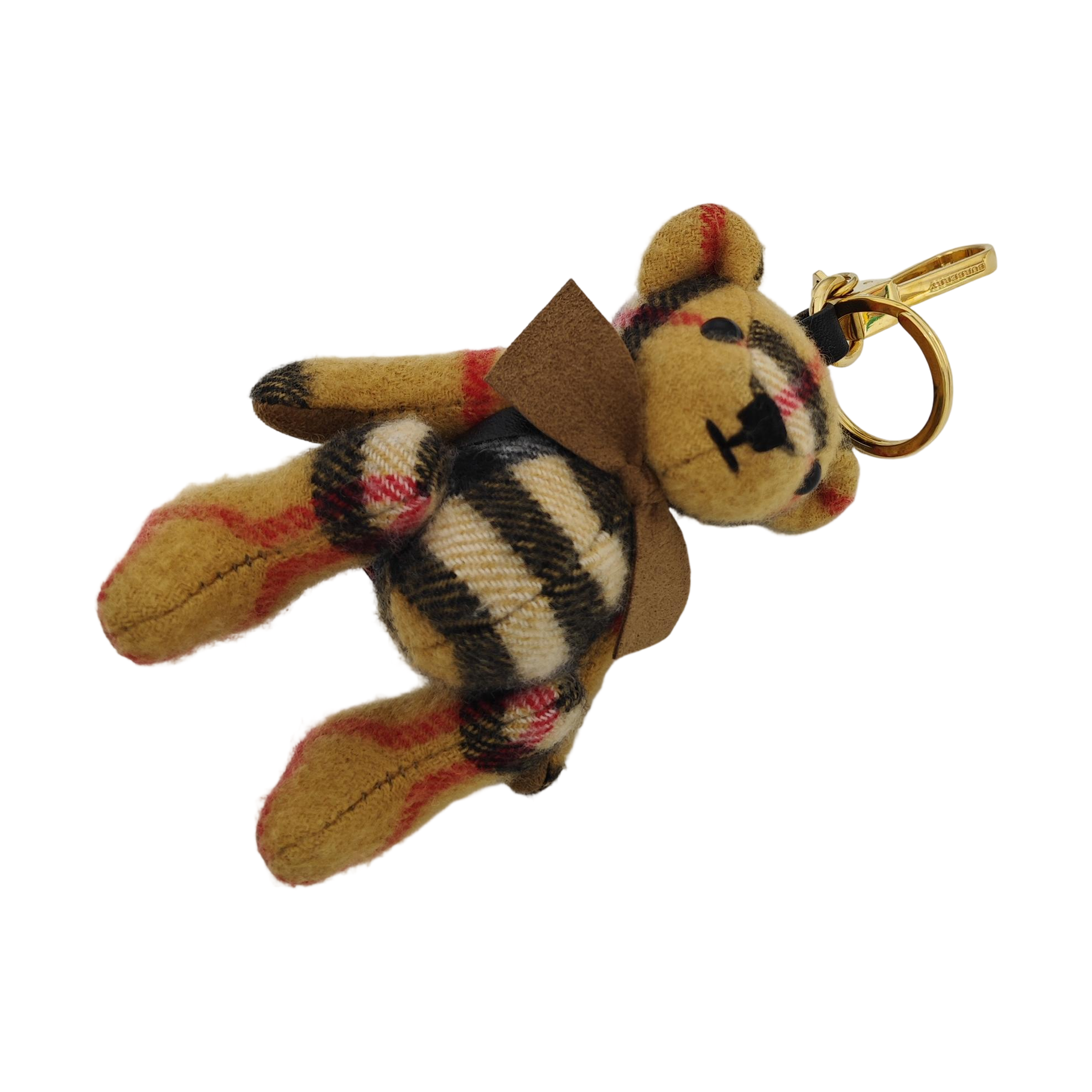 Fabric Bag Charm Multicolor