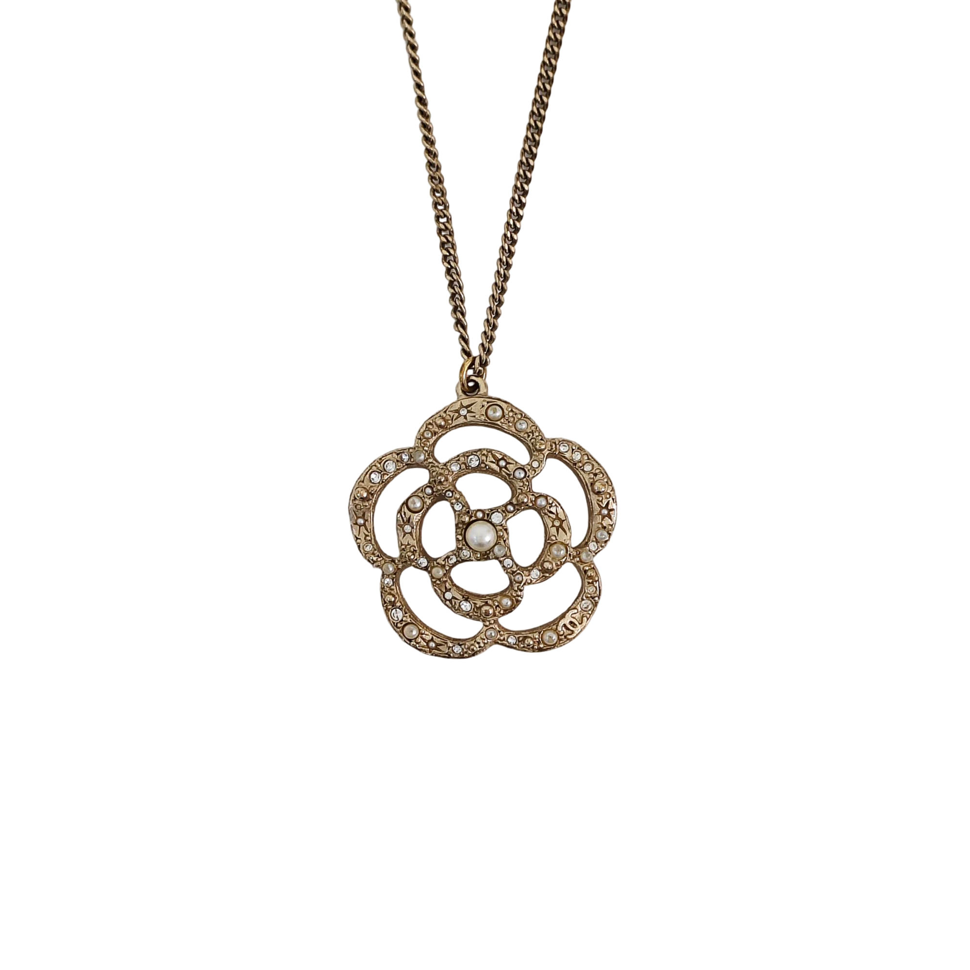 CAMÉLIA Metal Gold Necklace