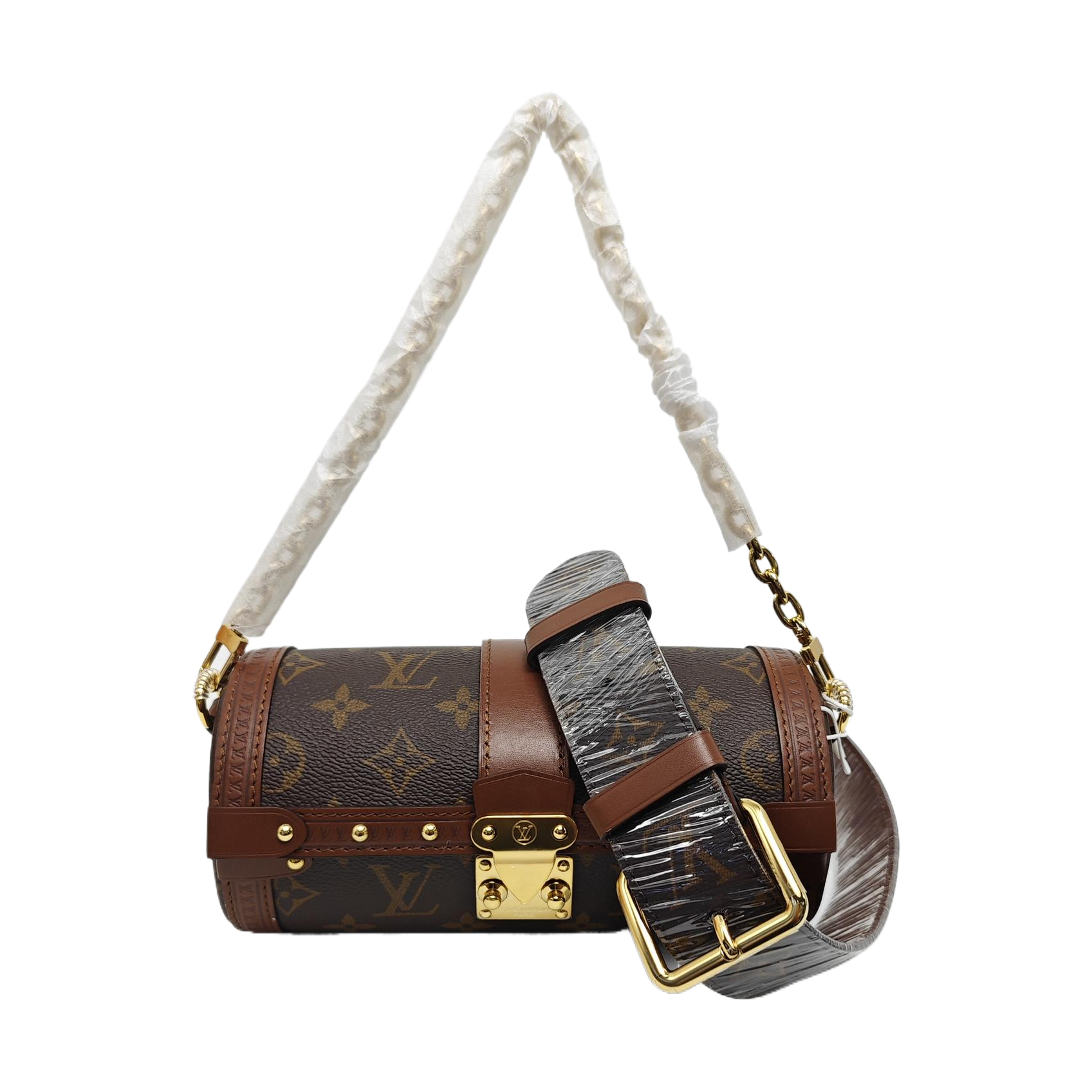 PAPILLON 19 Monogram Coated Canvas Brown