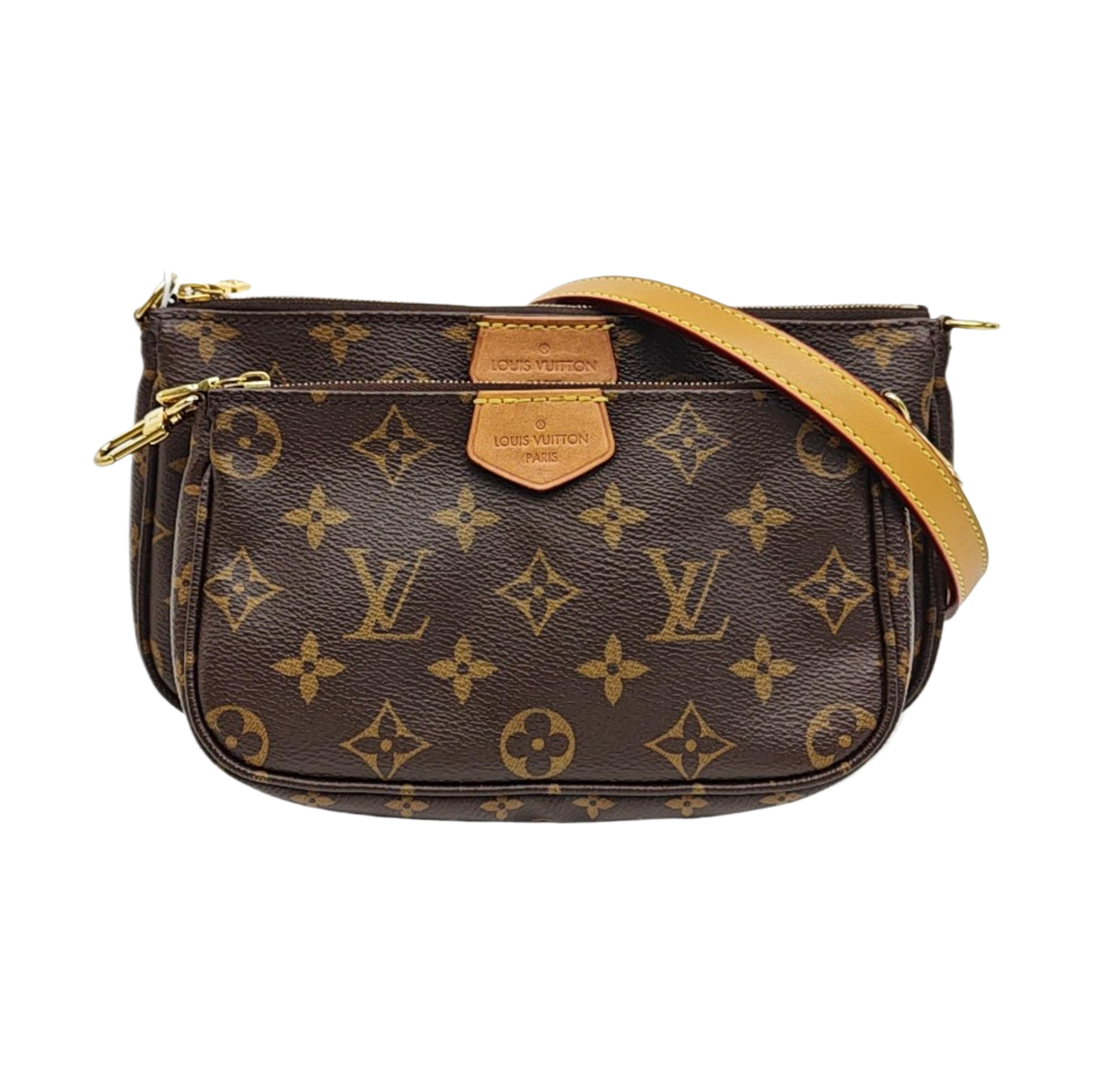 MULTI Monogram Coated Canvas Brown