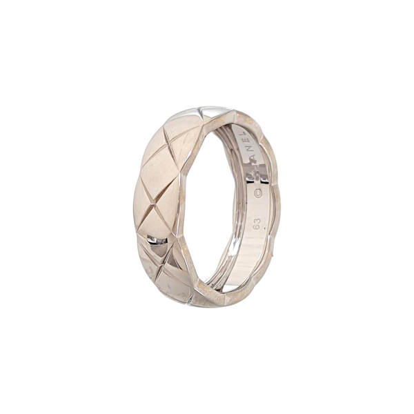 COCOCRUSH 18k White Gold Silver Ring EU 63